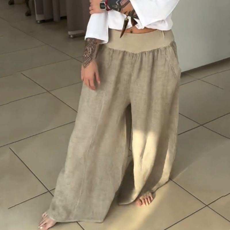 Felia | Pantaloni Larghi per Donna