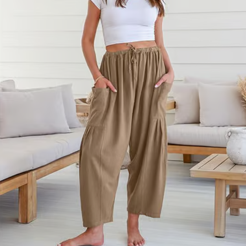 Francine | Pantaloni Larghi per l'Estate