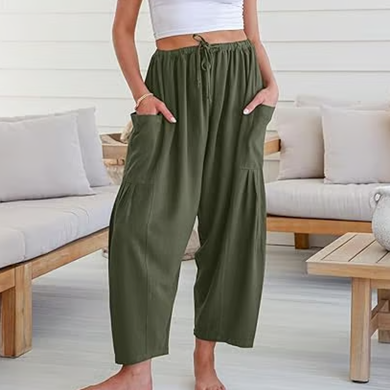 Francine | Pantaloni Larghi per l'Estate