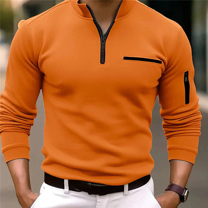 Max™ | Polo a Mezza Zip da Uomo