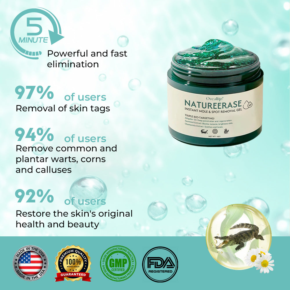 NatureErase | Gel per Macchie, Nei e Verruche