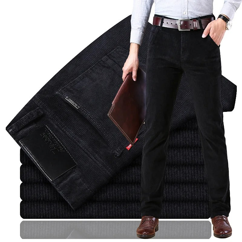 Mario™ | Jeans in Velluto a Coste da Uomo