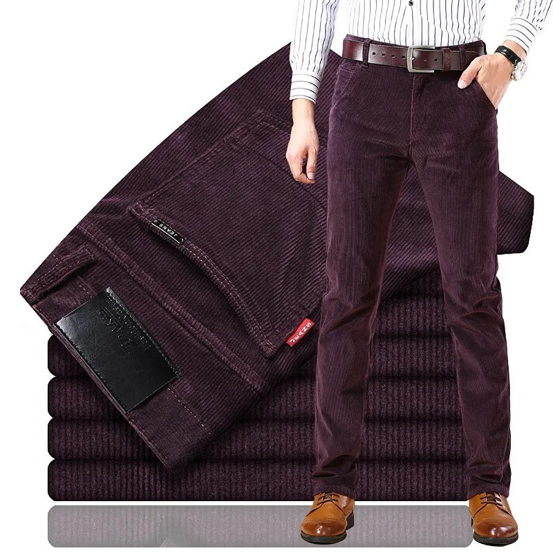 Mario™ | Jeans in Velluto a Coste da Uomo