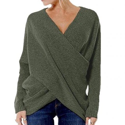 Ilse™ | Maglione Casual Incrociato