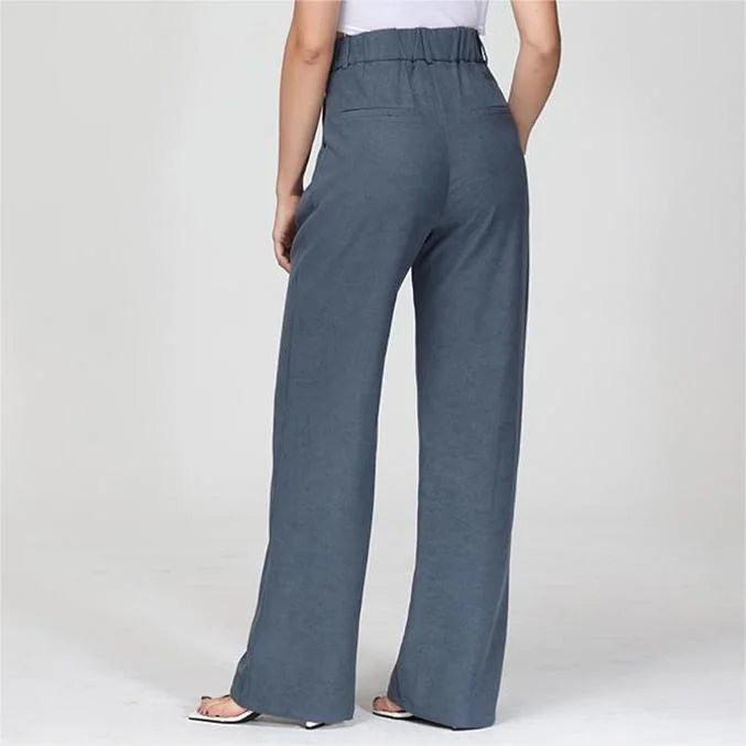 Pantaloni Sartoriali a Gamba Larga