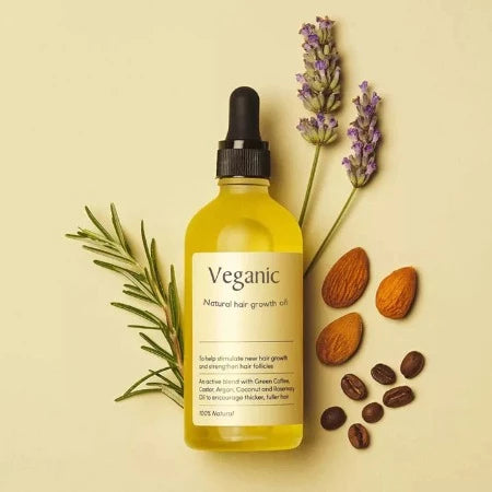 Veganic: il vostro trattamento con oli naturali per la crescita dei capelli
