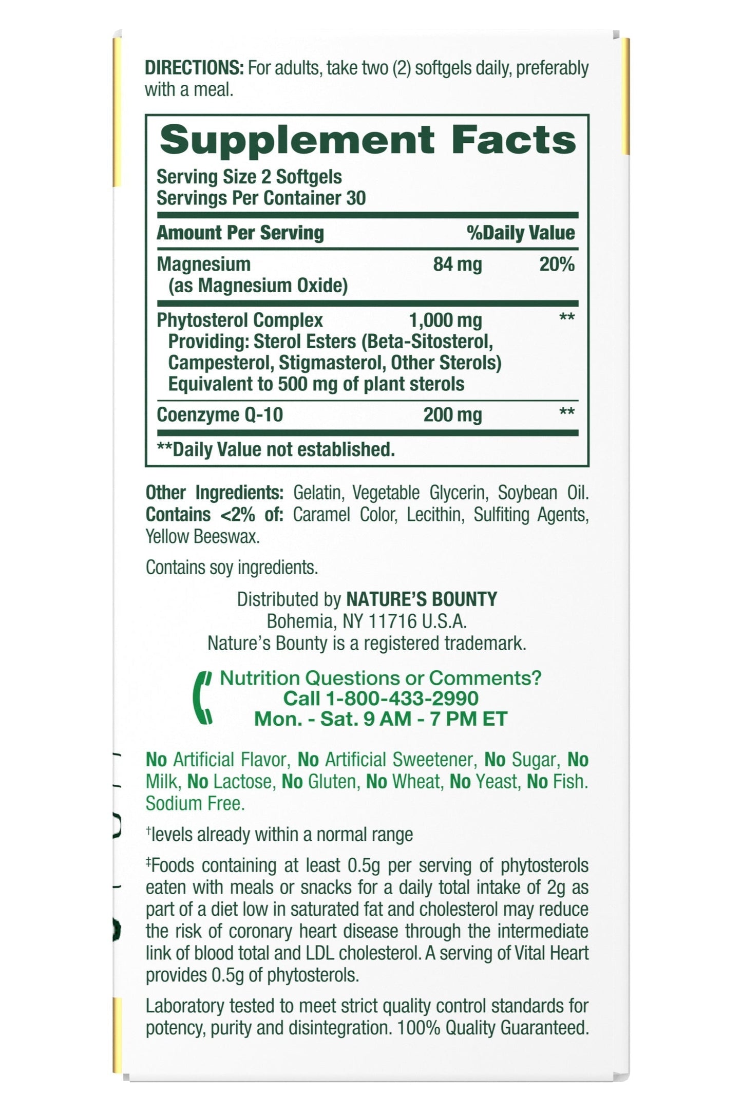 Vital Heart | Integratore di CoQ10 + Magnesio