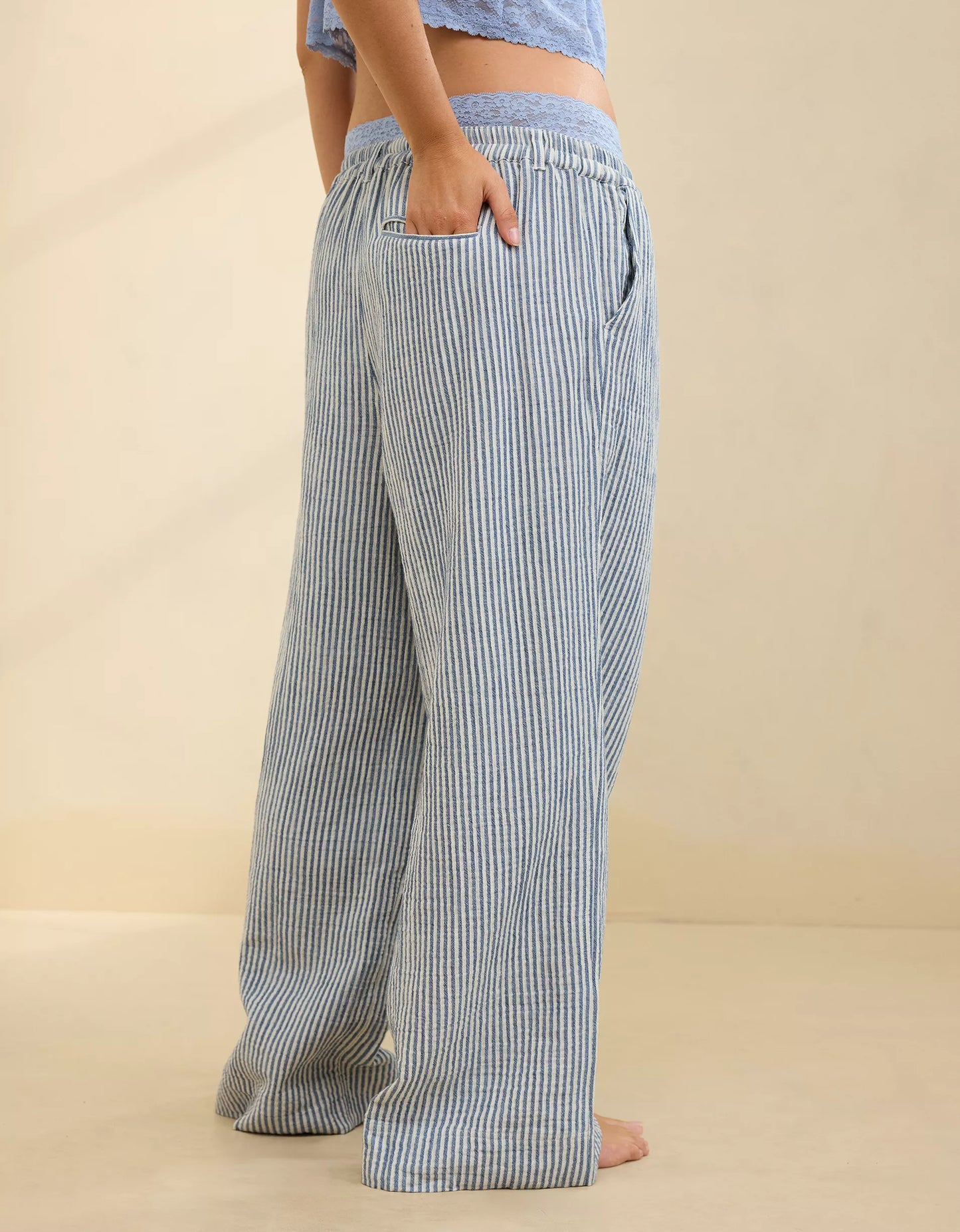 Jeaninne | Set Comodo di Camicia e Pantaloni