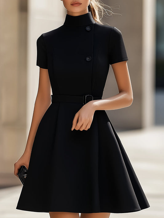 Lucrezia | Elegant Japanese Style Short Dress