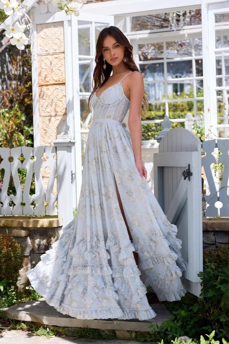 Beau | Vestito Lungo Floreale