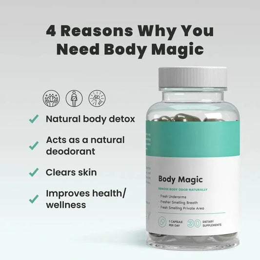 BodyMagic | Capsule di Clorofilla per la Cura Personale delle Donne