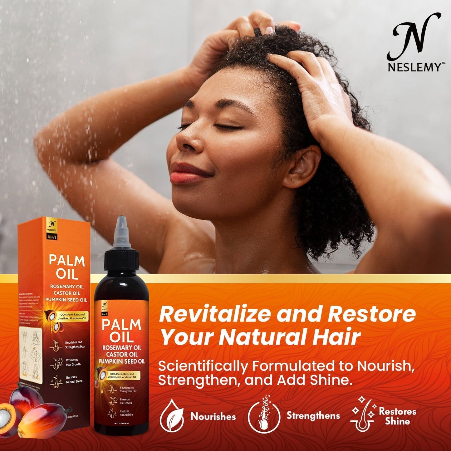 PurePalma | Olio di Palma per la Crescita dei Capelli