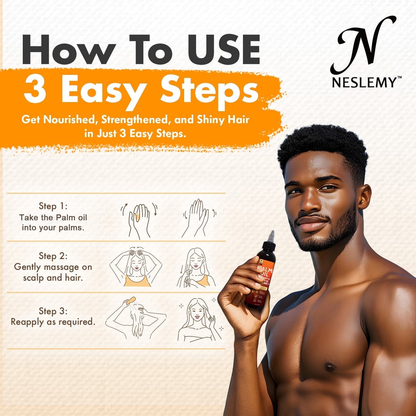 PurePalma | Olio di Palma per la Crescita dei Capelli