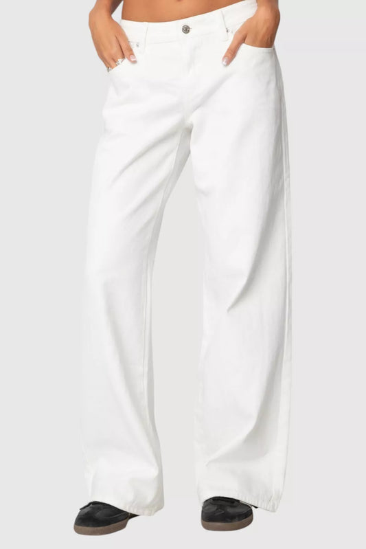 Soraida | Jeans a vita bassa