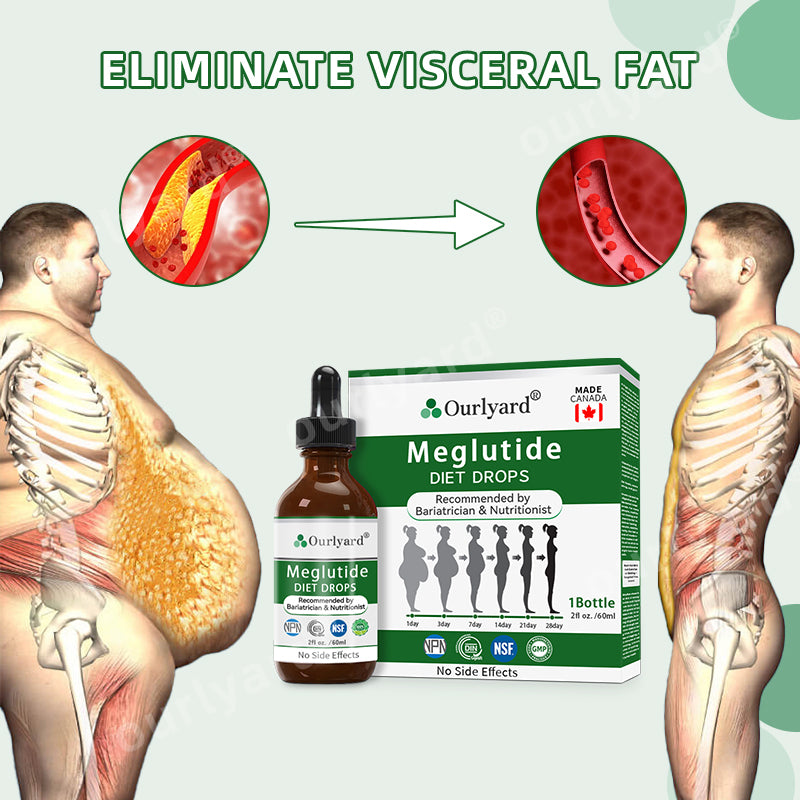 Gocce Dietetiche di Meglutide | Il Supporto Naturale per una Perdita di Peso Duratura