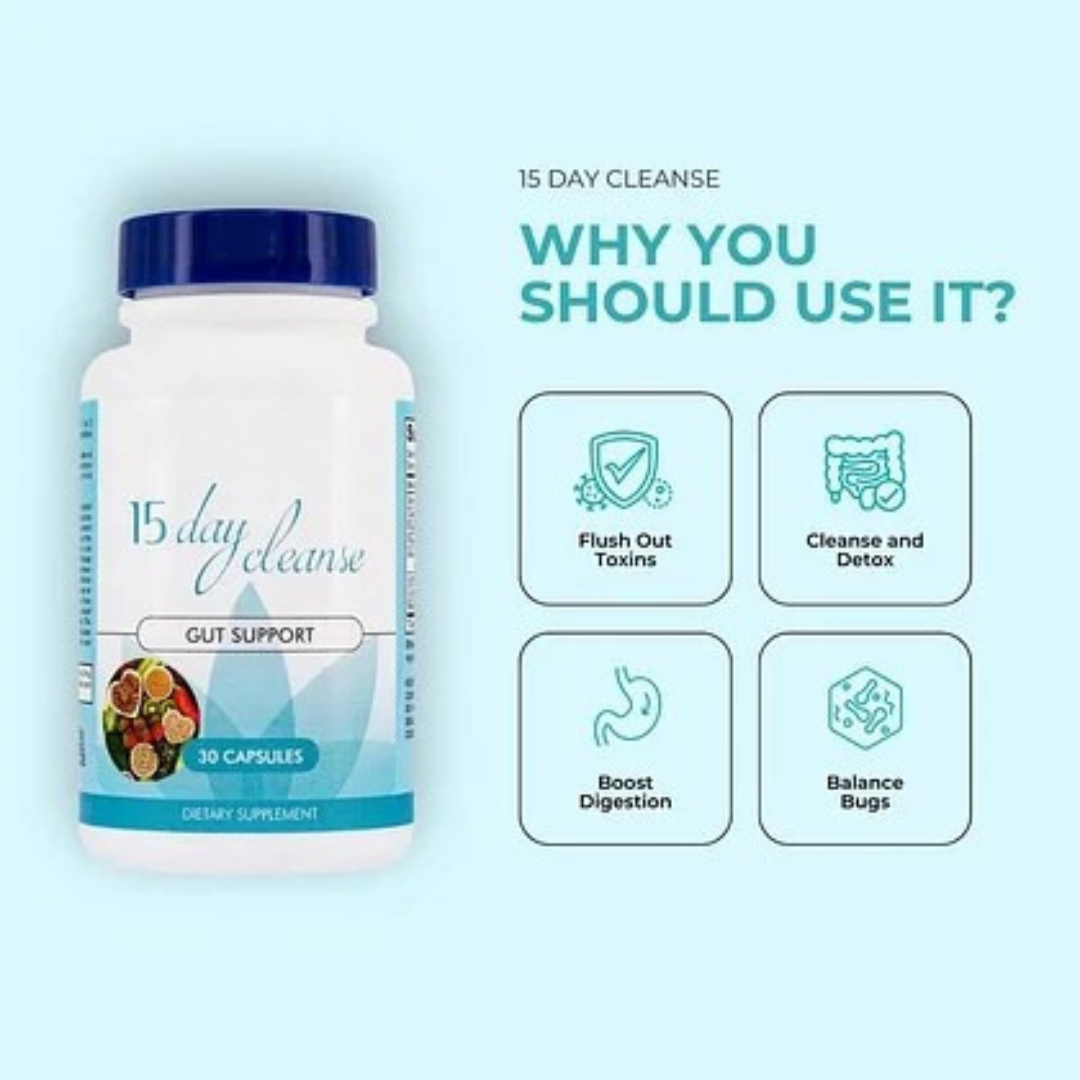 15 Day Cleanse | Integratore di Supporto Digestivo