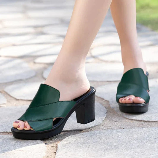 Bellamy | Sandali con tacco stile casual