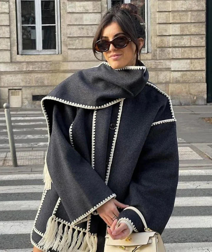 Evie™ | Il Cappotto Lungo Perfetto per una Raffinatezza Senza Sforzo