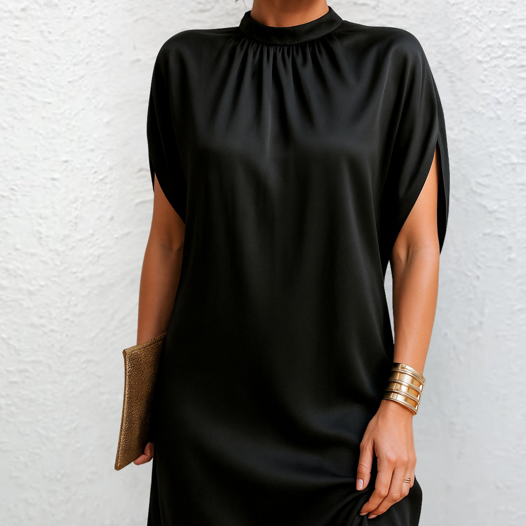 Secil | Vestito mini con collo rotondo