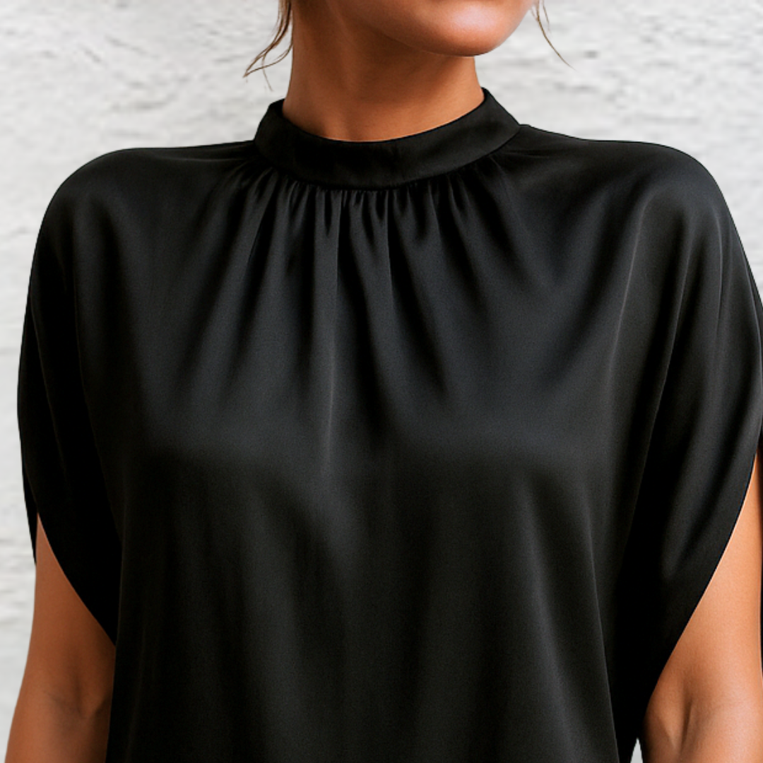Secil | Vestito mini con collo rotondo