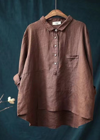 Alondra | Camicia in lino a taglio ampio