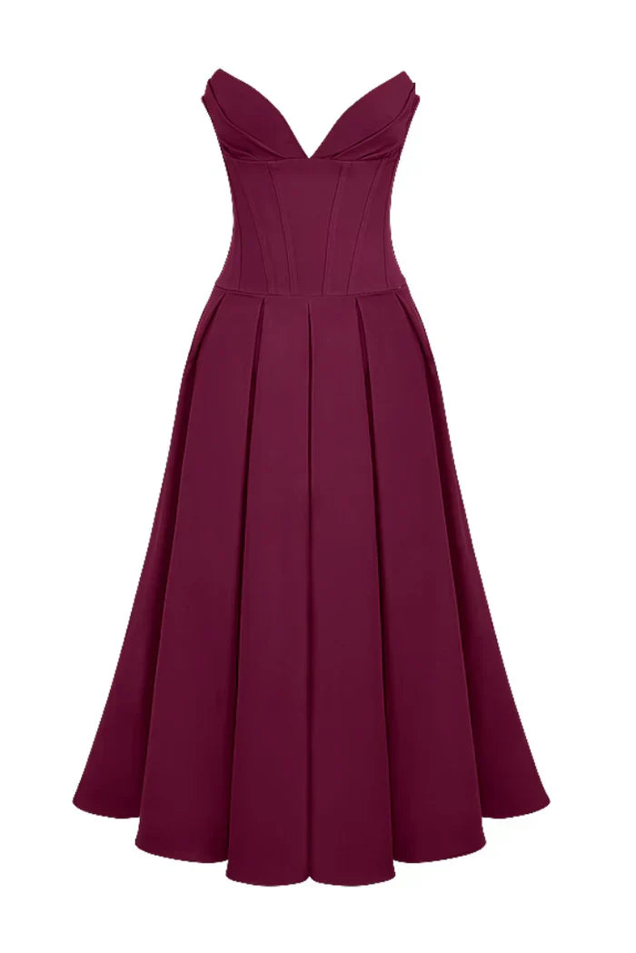 Lorelei | Abito Midi con Corsetto