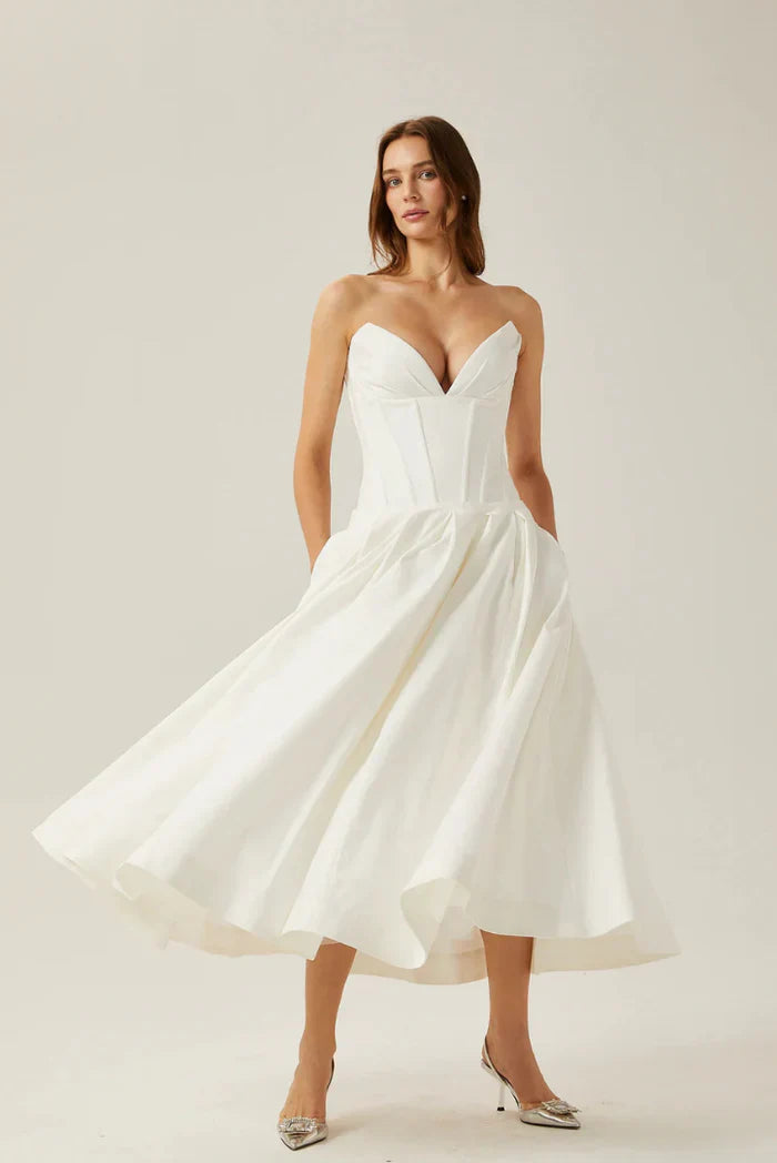 Lorelei | Abito Midi con Corsetto