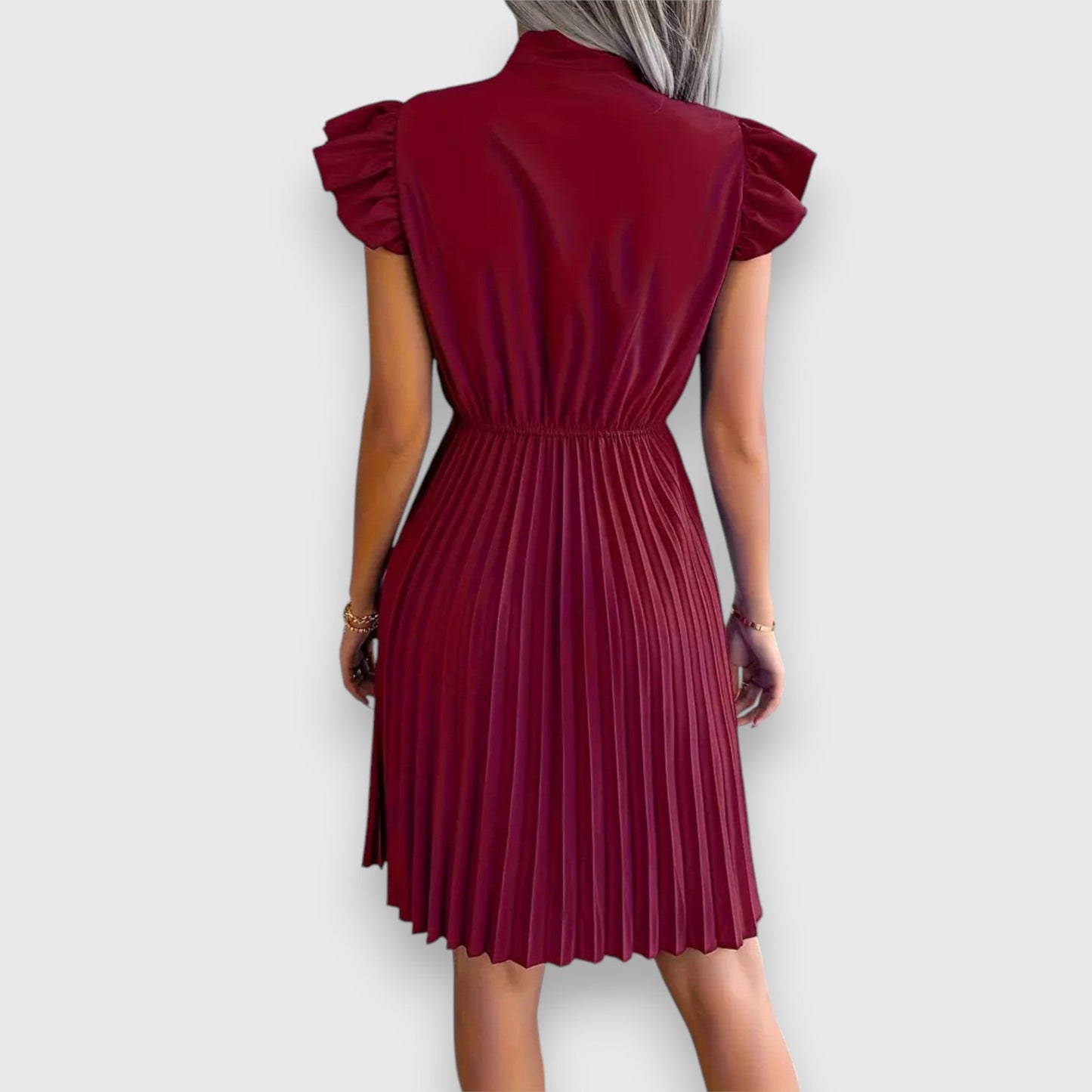 Diantte | Vestito midi plissettato