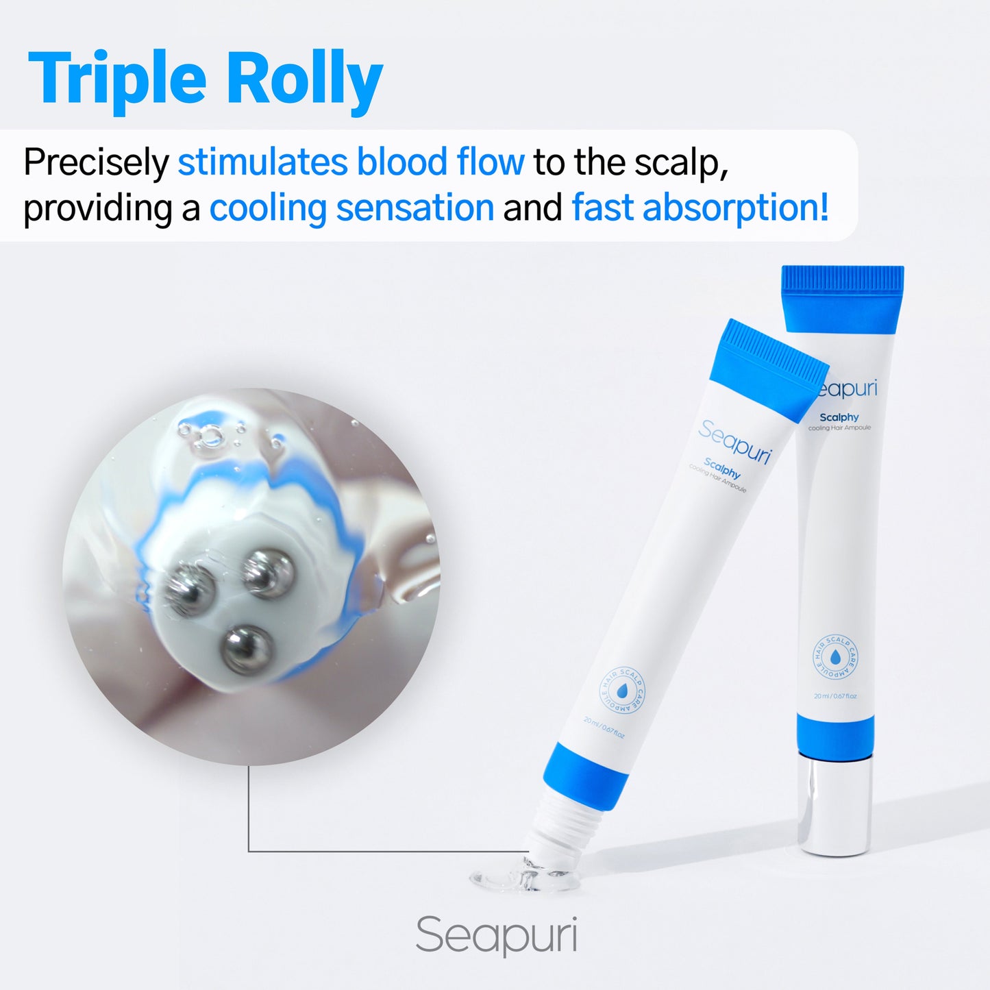 Scalpy™ Ampoule Rinfrescante per Capelli | Salute del Cuoio Capelluto e Ricrescita