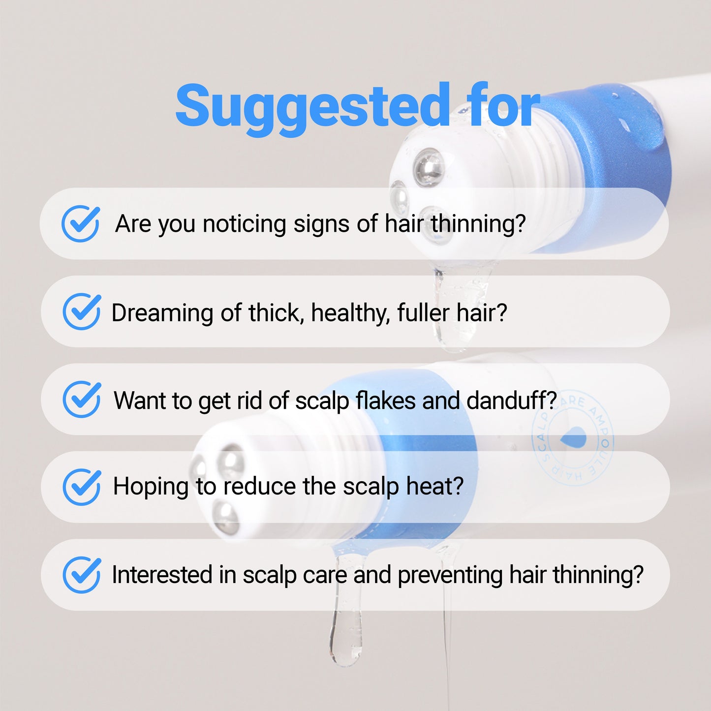 Scalpy™ Ampoule Rinfrescante per Capelli | Salute del Cuoio Capelluto e Ricrescita