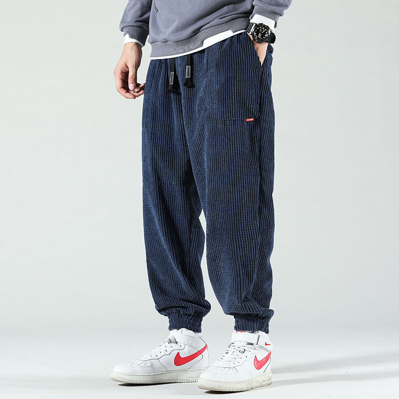 Bizen™ | Pantaloni Jogger in Velluto a Coste da Uomo