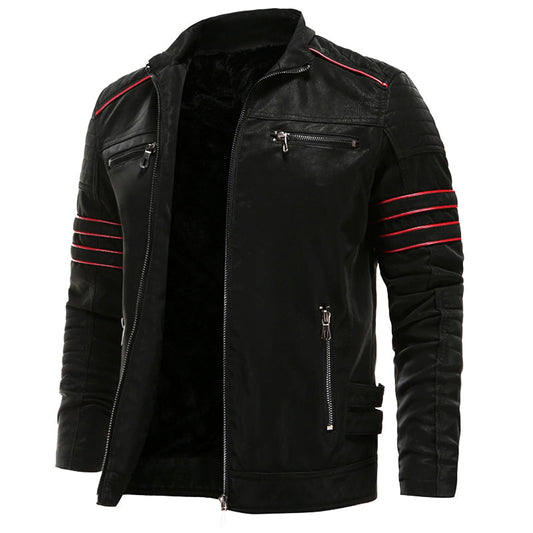 Eros™ | Giacca in Pelle da Uomo Stile Biker