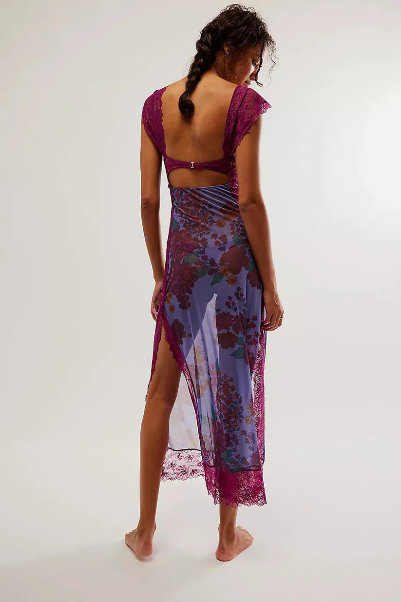 Yinar | Vestito da spiaggia con trasparenze