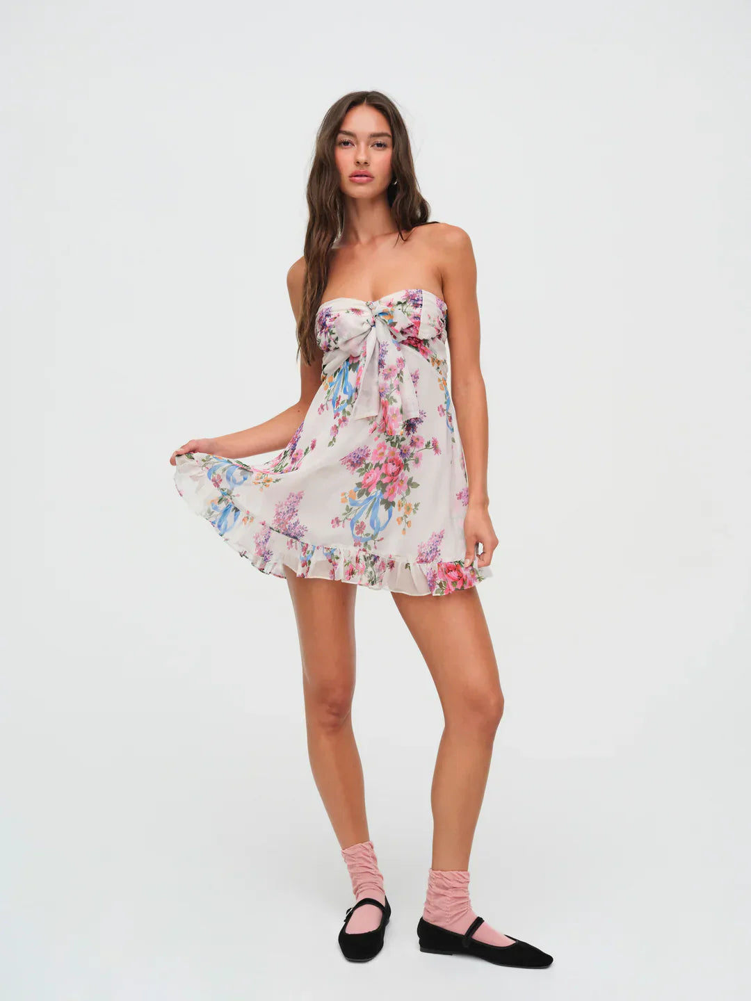Rosaura | Abito mini floreale