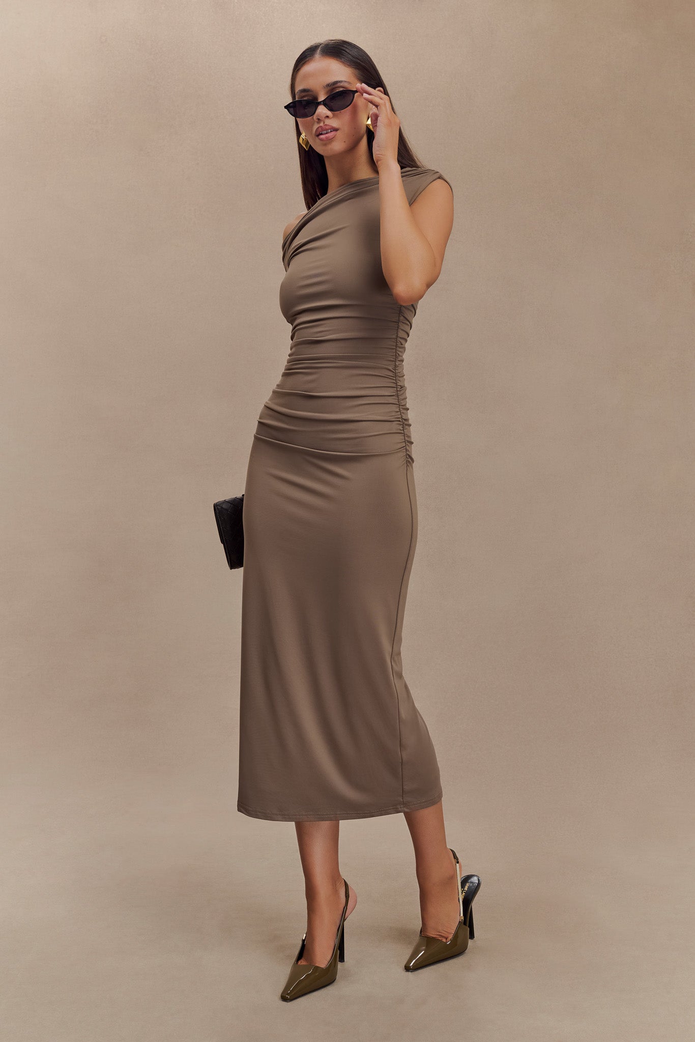 Fatima | Vestito Midi con spalle scoperte