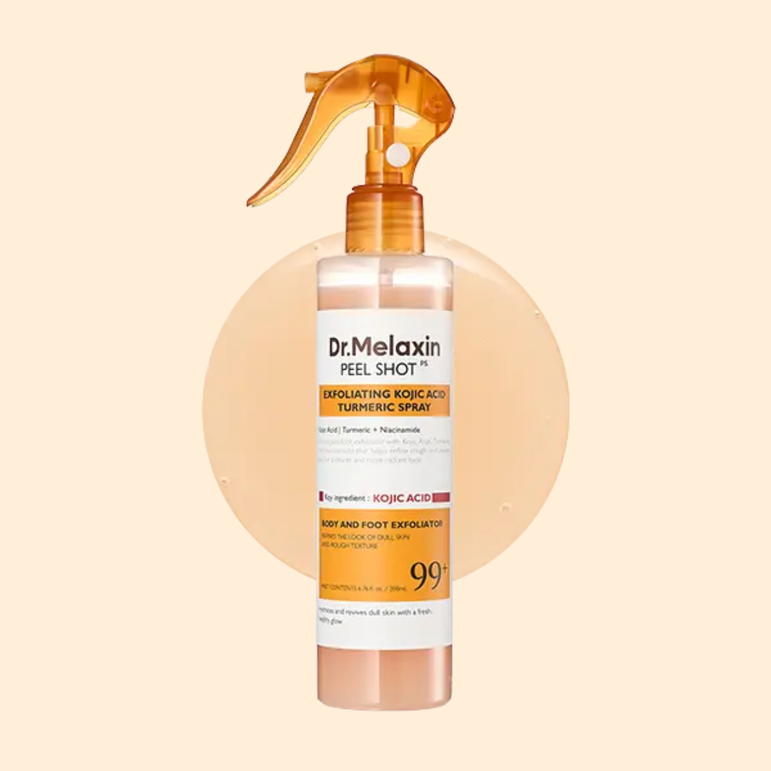 Dr.Melaxin Peel Shot Spray Esfoliante Con Acido Cogico E Curcuma