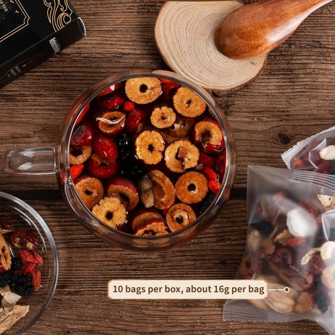 Tè Panax Cinque Tesori | Infuso Erboristico Naturale