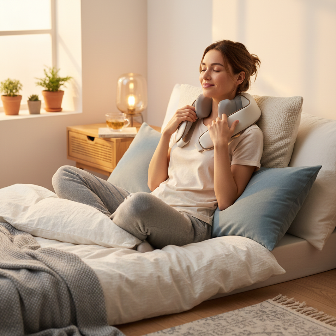 MASGRE Massaggiatore Cordless per Collo e Spalle