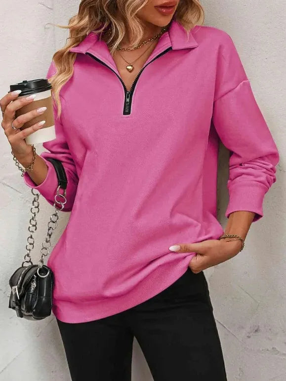Olive™ | Maglione con Zip