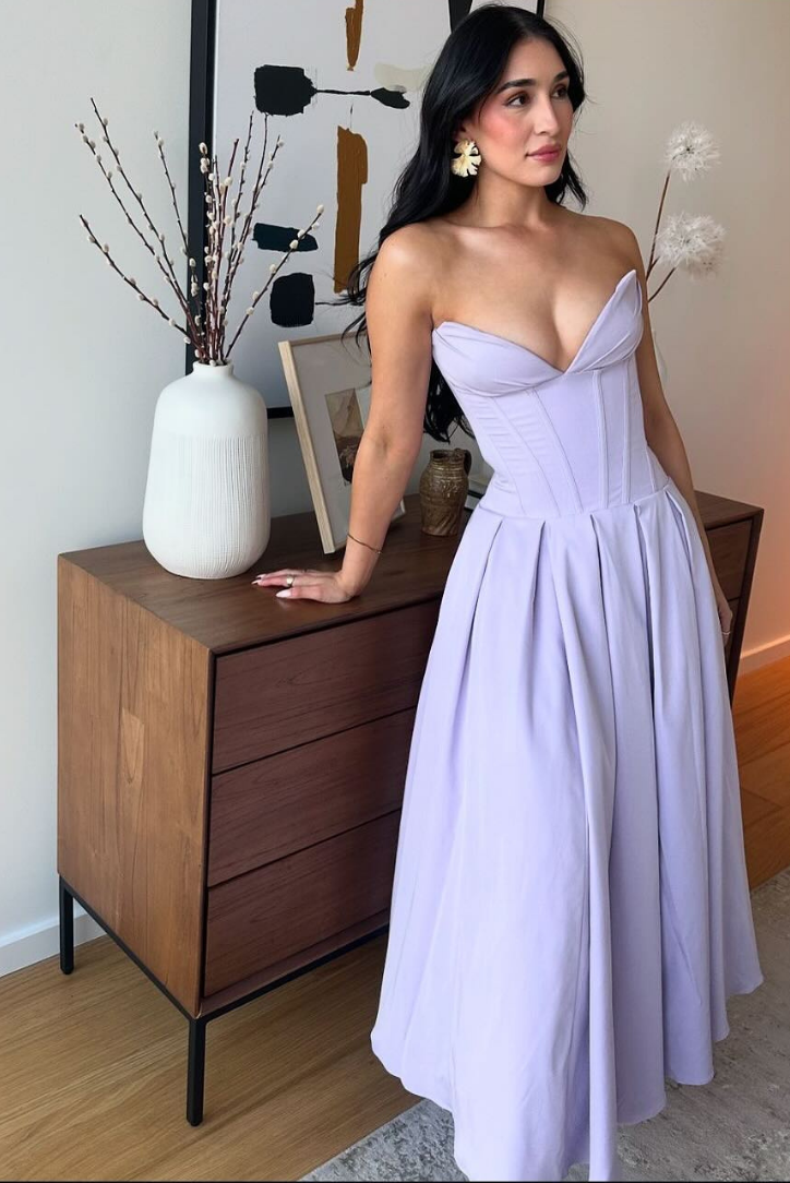 Lorelei | Abito Midi con Corsetto