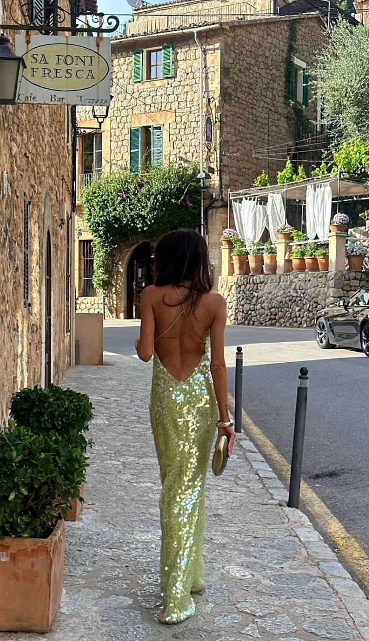 Malecna | Stupenda Vestito di Paillettes