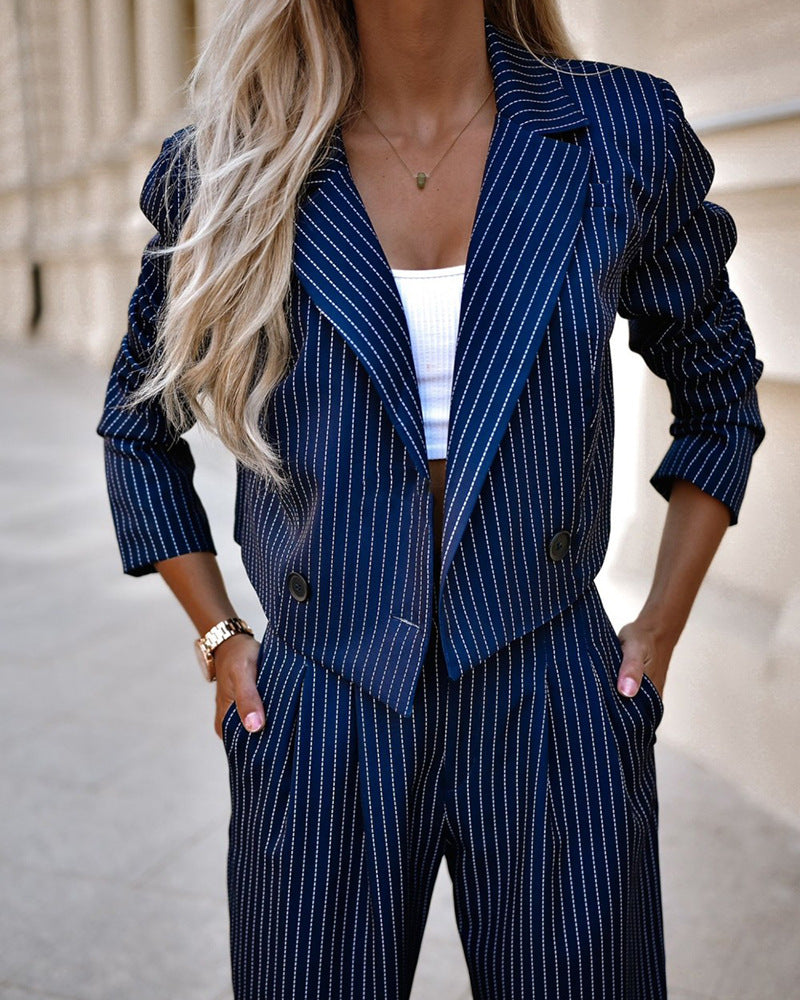 Flaviana | Completo a Righe per Donna
