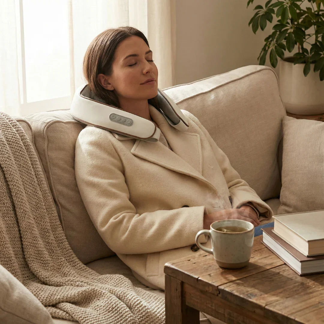 MASGRE Massaggiatore Cordless per Collo e Spalle