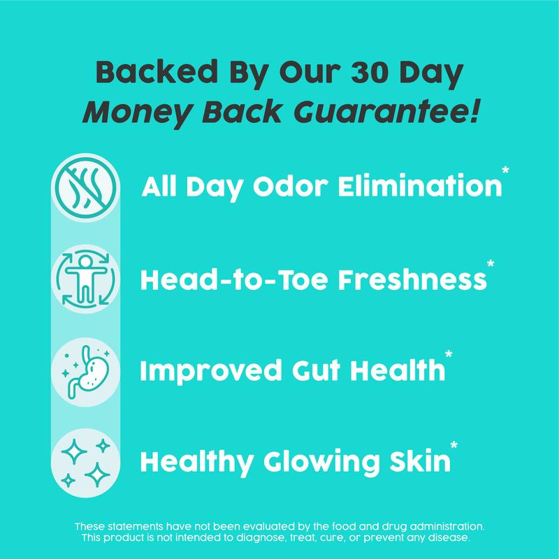 BodyFresh | Supplemento Deodorante per il Corpo Completo