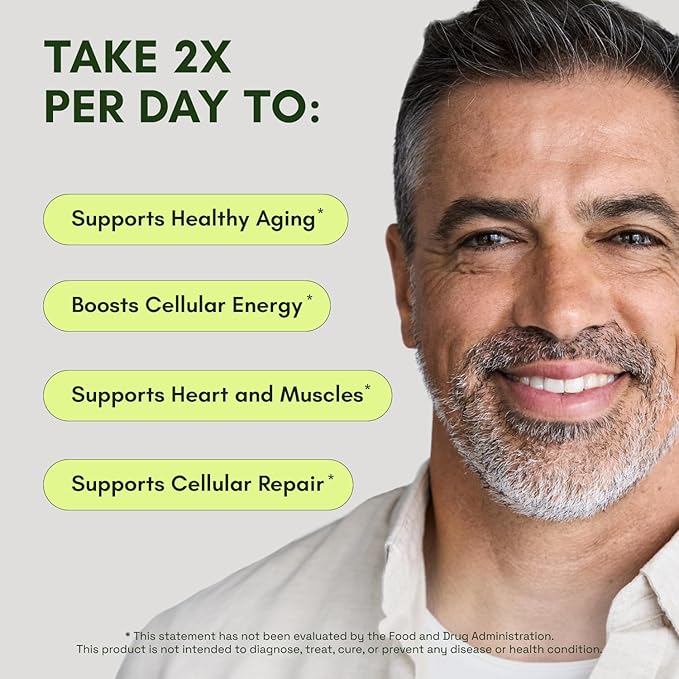 Supplemento di NAD ad Alta Purezza per Anti-Invecchiamento, Energia, Concentrazione