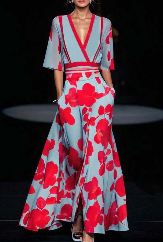 Andrina™ | Abito Elegante con Scollatura a V