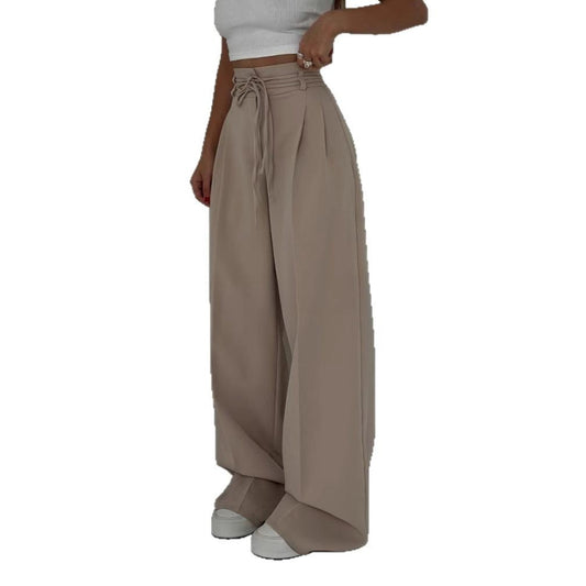 Eugenie | Pantaloni a Vita Alta con Laccio