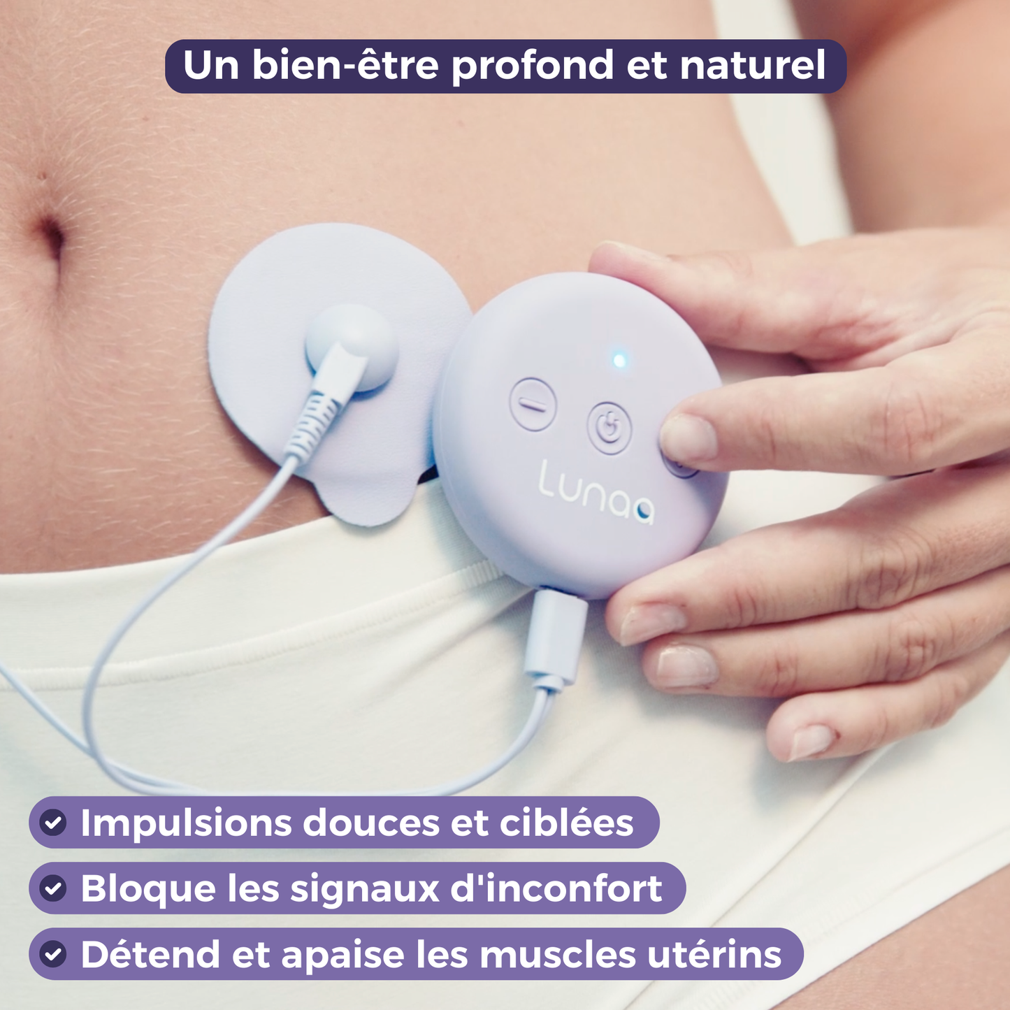Lunaa Pack | Massaggiatore per il Relax durante la Menstruazione
