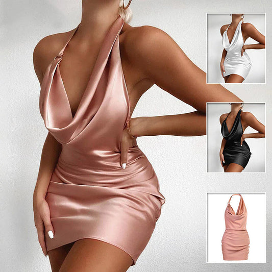 Giacomina | Mini Vestito con Scollatura sulla Schiena