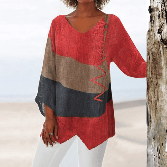 Mariana™ | Blusa con scollo a V per donna